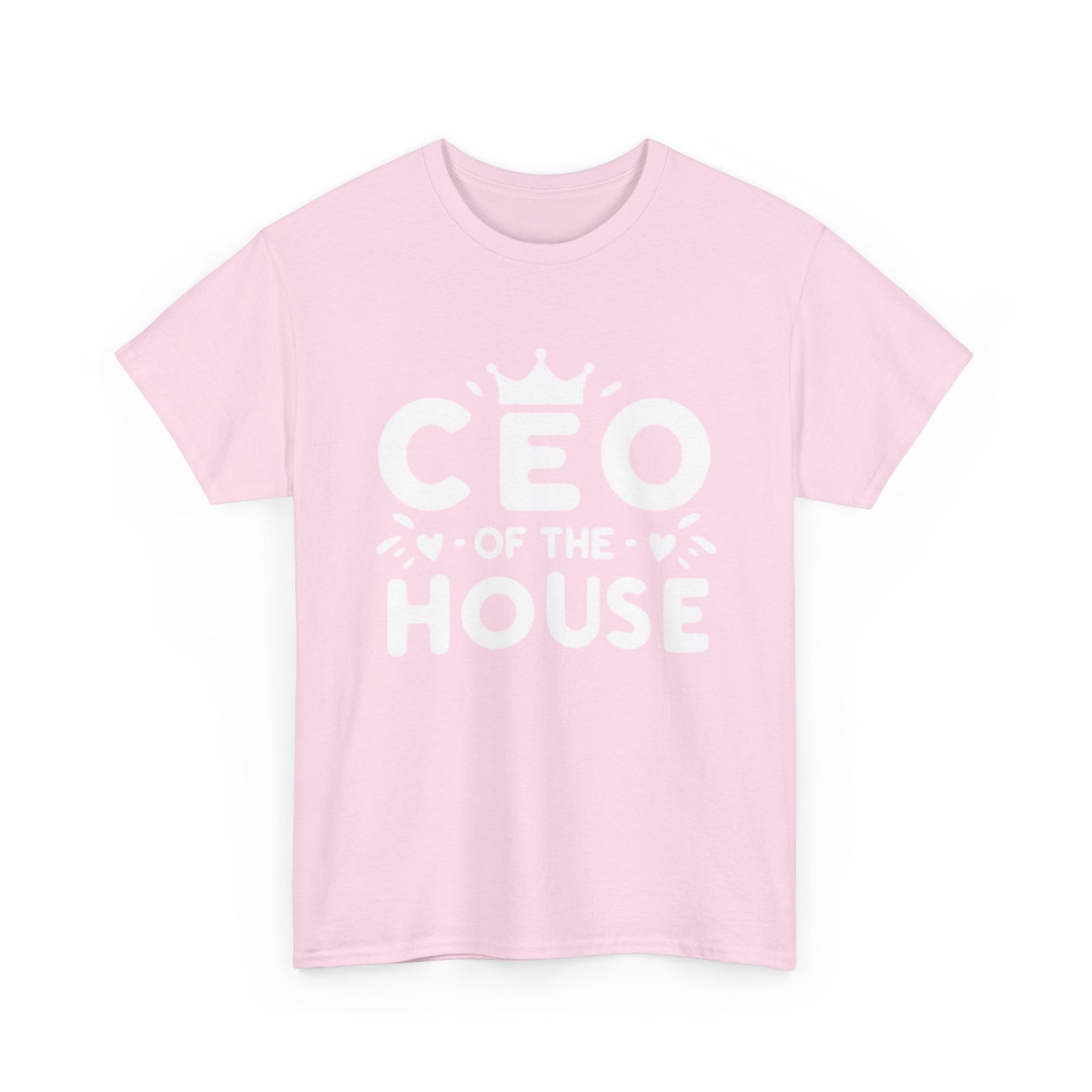 CEO Of This House T Shirt Funny graphic Jokes Unisex Heavy Cotton Tee