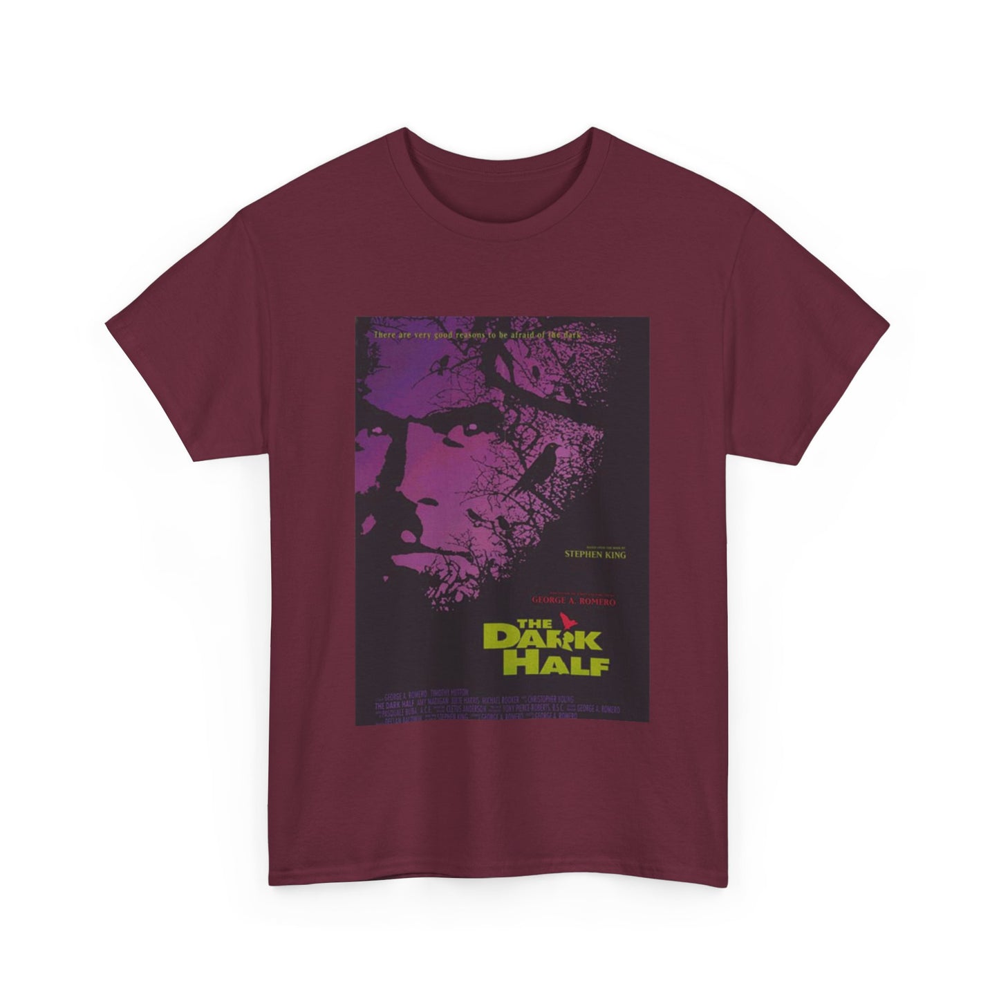 The Dark Half Shirt Vintage Horror Movie Stephen King Retro Unisex Heavy Cotton