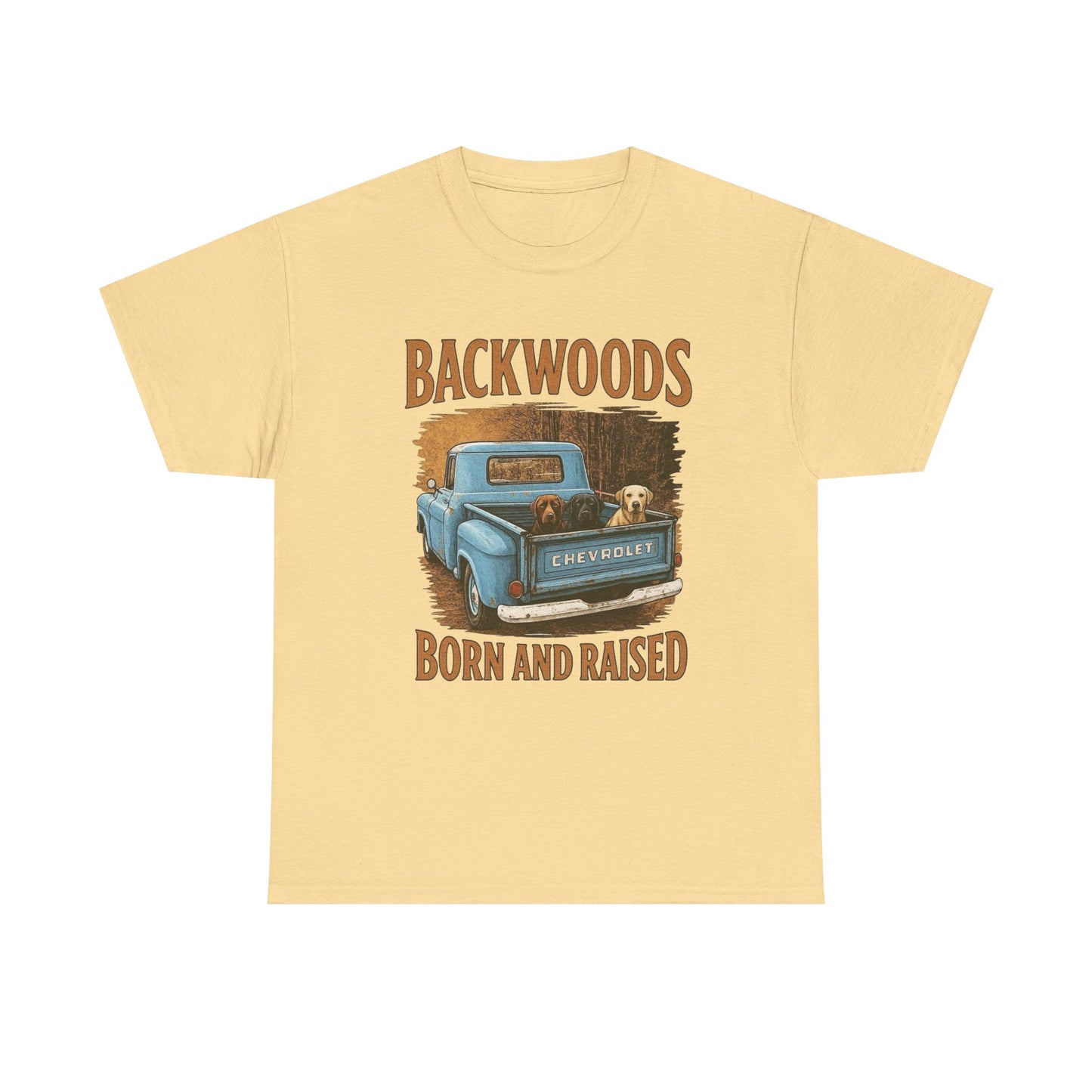 Backwoods Born And Raised Graphic T Shirt NEW ADULT Tee