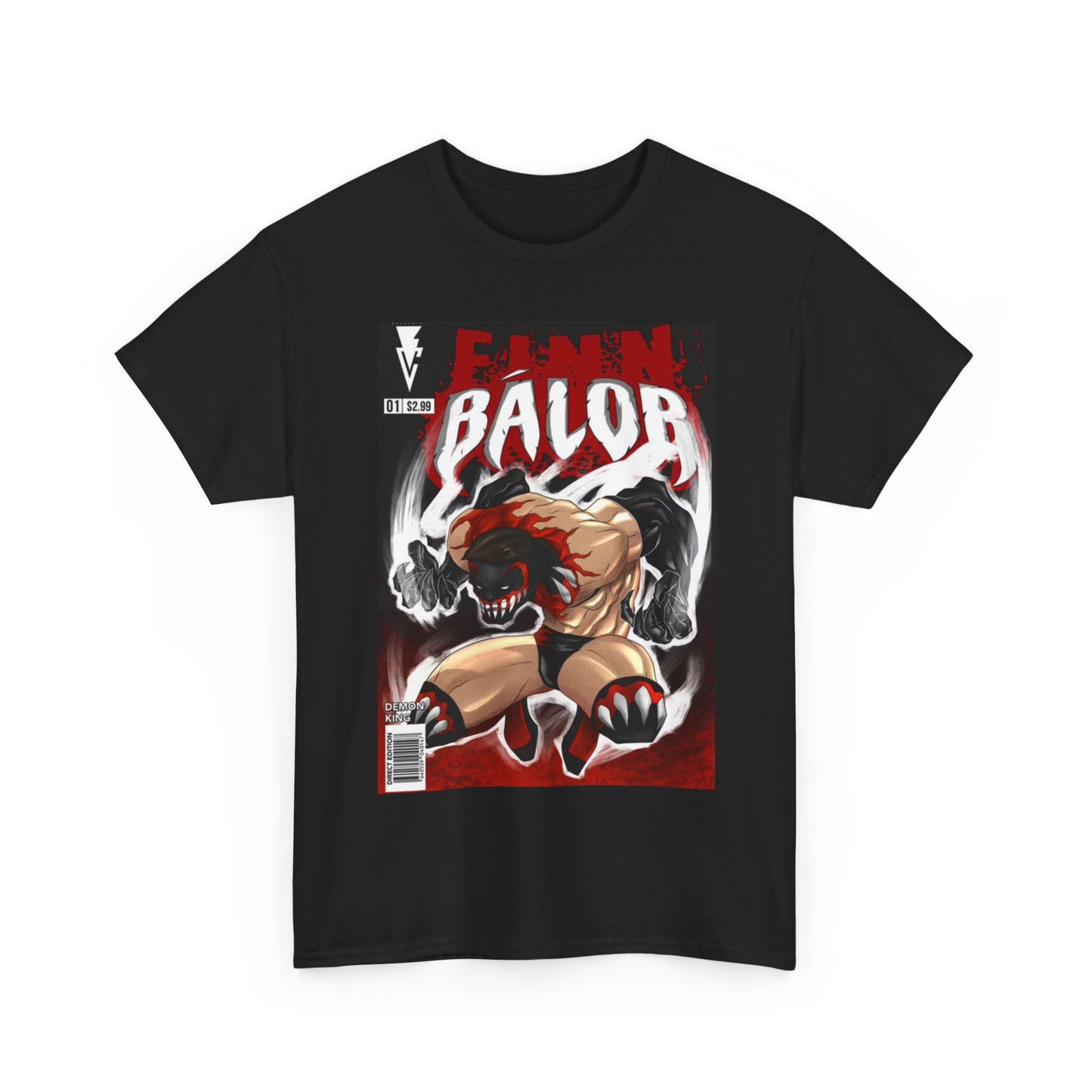 Finn Balor Tshirt Retro Wrestling Graphic Nostalgia UFC Unisex Heavy Cotton Tee