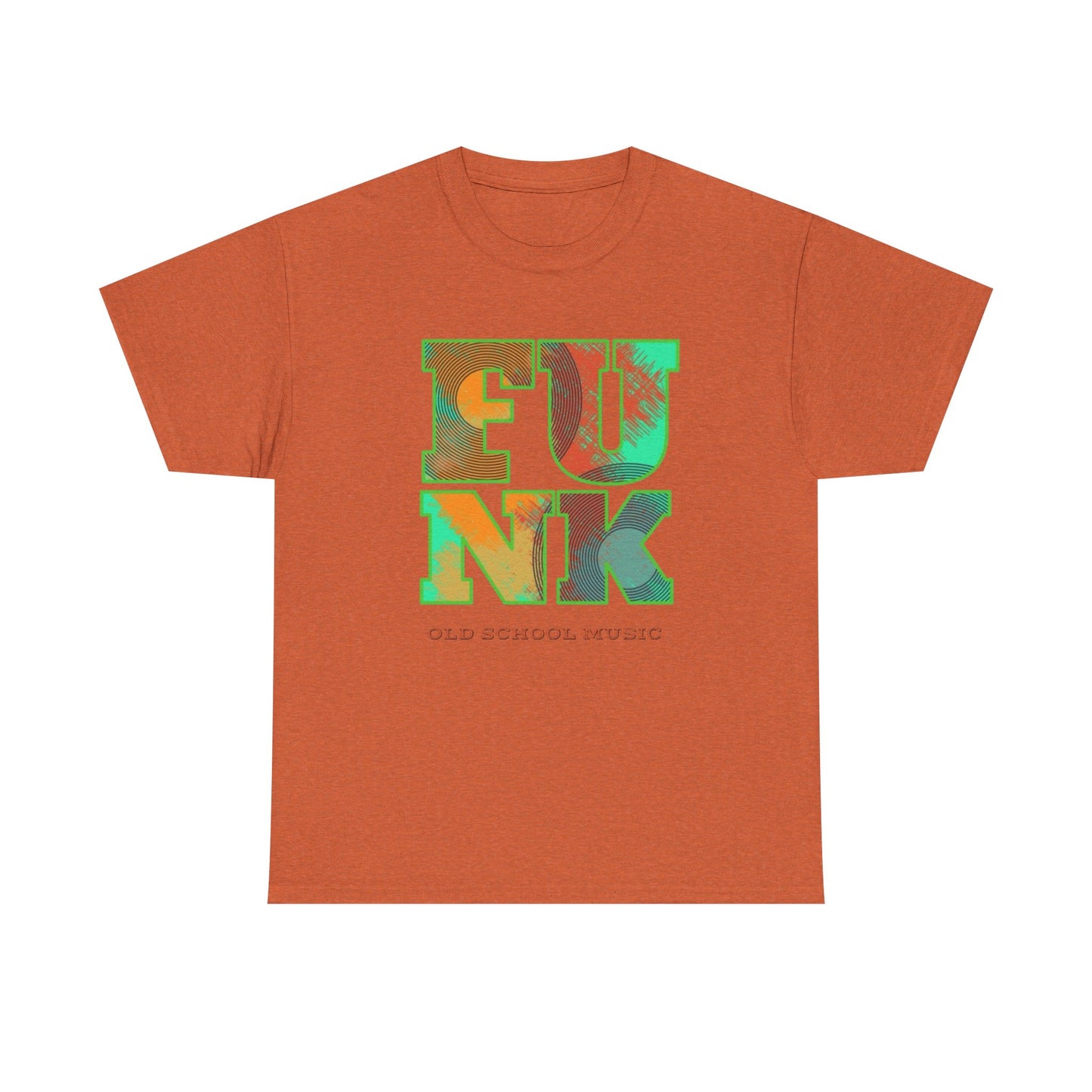 Funk Old School Music Graphic T Shirt NEW GIFT Unisex Heavy Cotton Tee