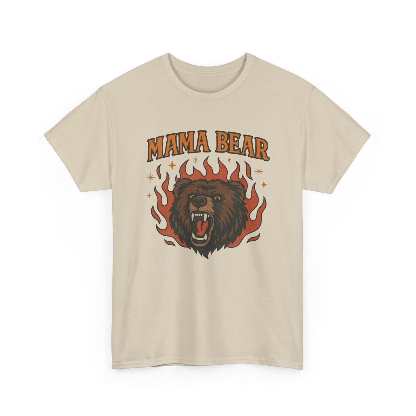 Mama Bear Graphic T Shirt NEW Unisex Heavy Cotton Tee