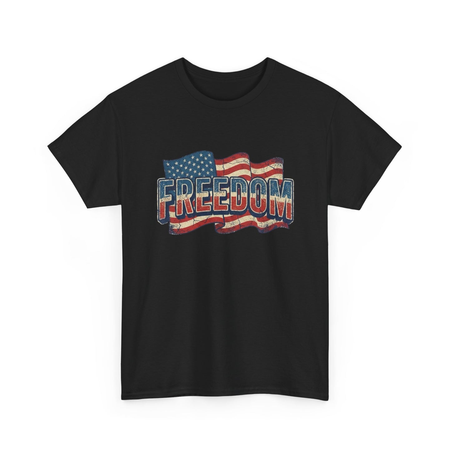 Freedom USA Graphic T Shirt NEW Unisex Heavy Cotton Tee