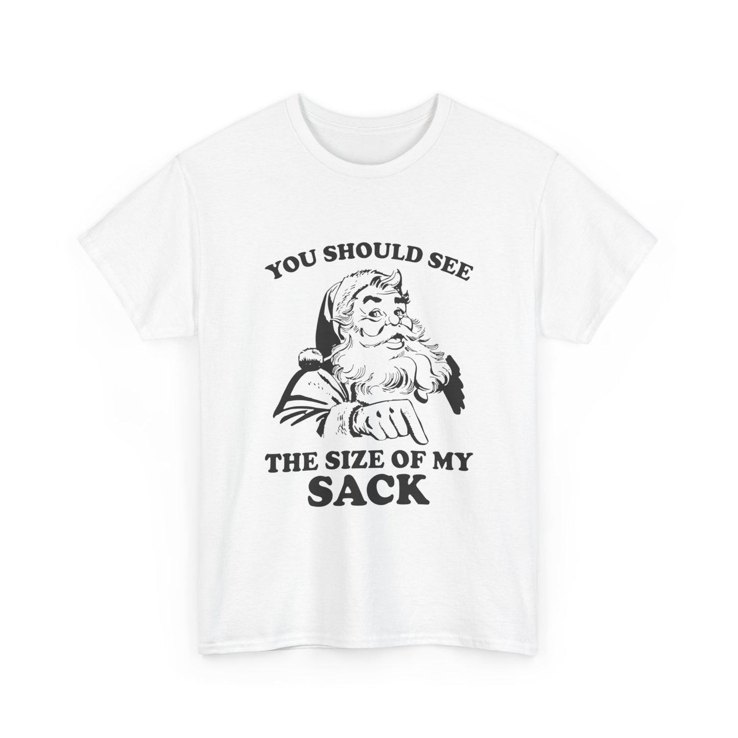Funny Santa Sex Jokes Humor Graphic T Shirt Unisex NEW Heavy Cotton Tee