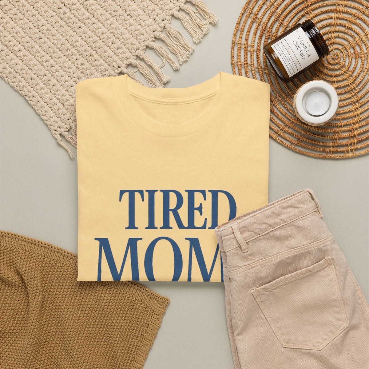 Tired Moms Club T-Shirt | Mom Humor Shirt