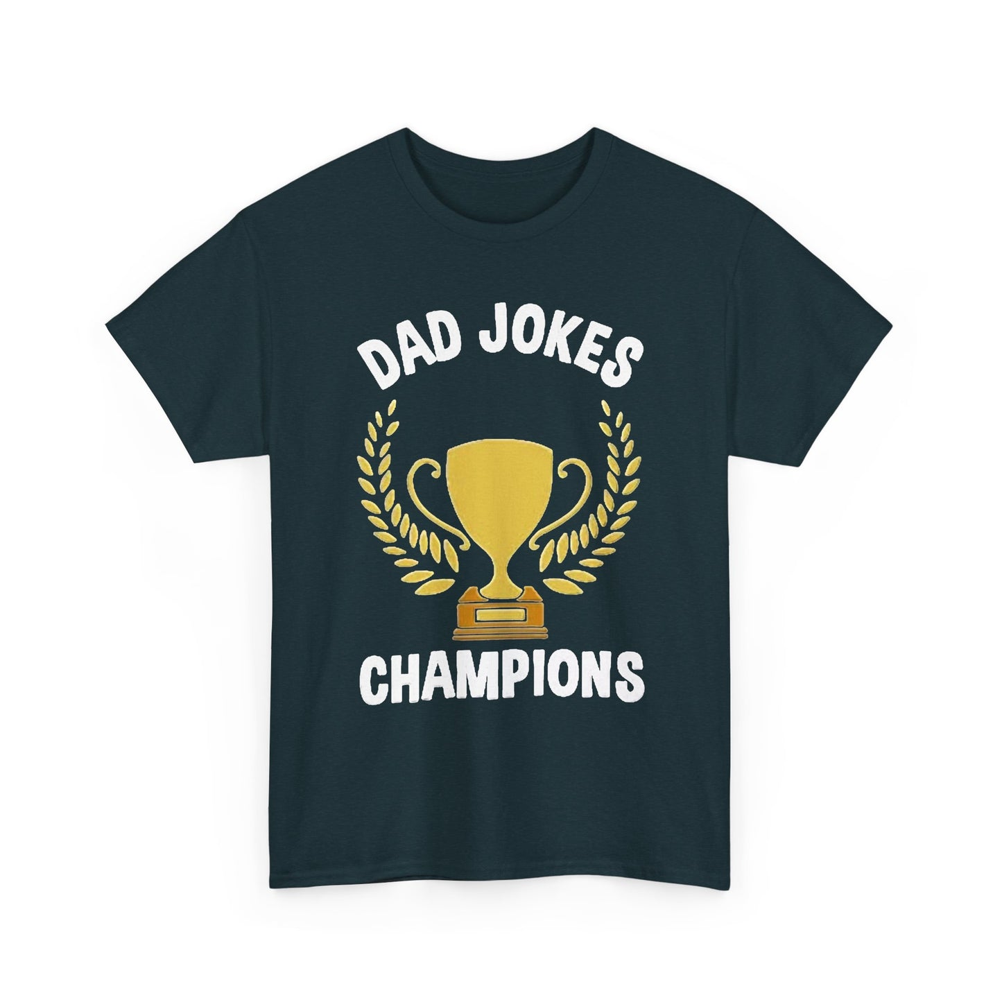 Dad Jokes Champion T SHIRT Retro Funny Jokes GIFT Unisex Heavy Cotton Tee