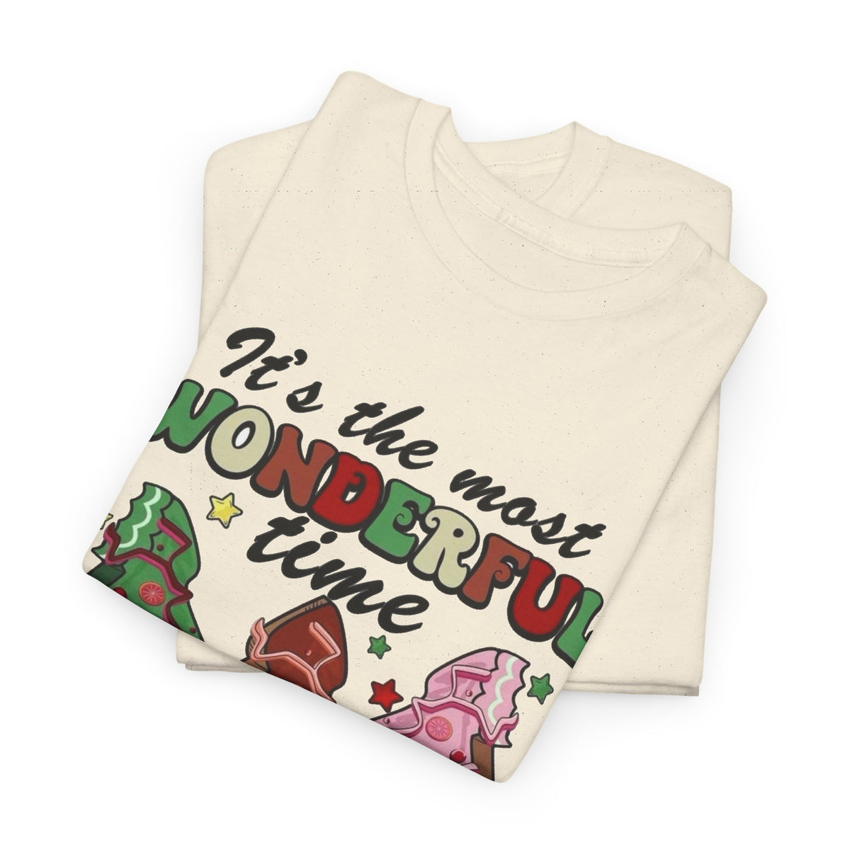 Christmas Tree Trio “Most Wonderful Time of the Year” T-Shirt Men's Graphic Tee