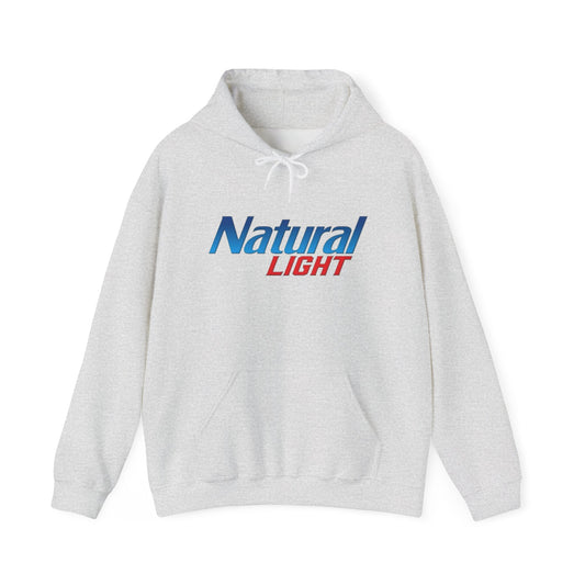 Natural Light Graphic Hoodie Beer Unisex Heavy Blend™ Hooded Sweatshirt
