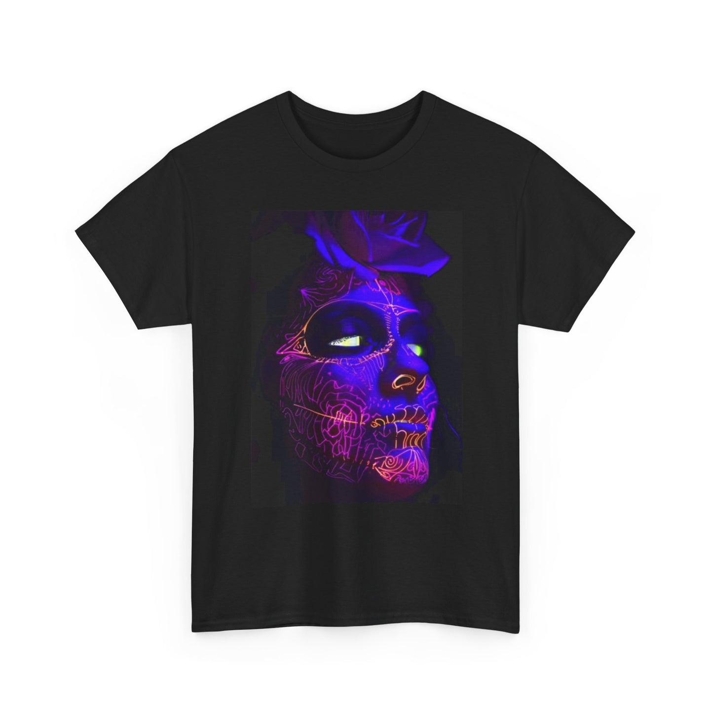 Day Of The Dead Graphic T Shirt Retro Art Mexico Vintage Unisex Heavy Cotton 2