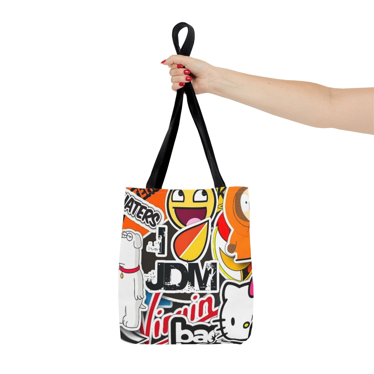 Sticker Print All Over Print BRAND NEW Purse, Pocketbook,Travel Tote Bag