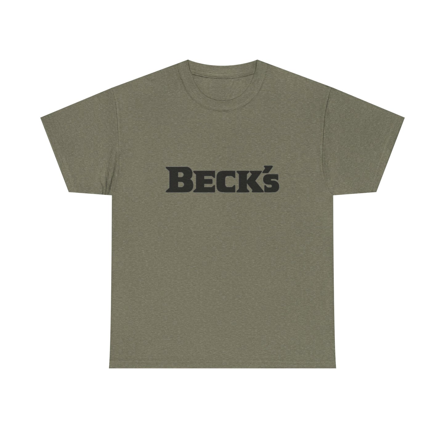 Becks Beer Vintage Tee Graphic T Shirt NEW Unisex Heavy Cotton Tee