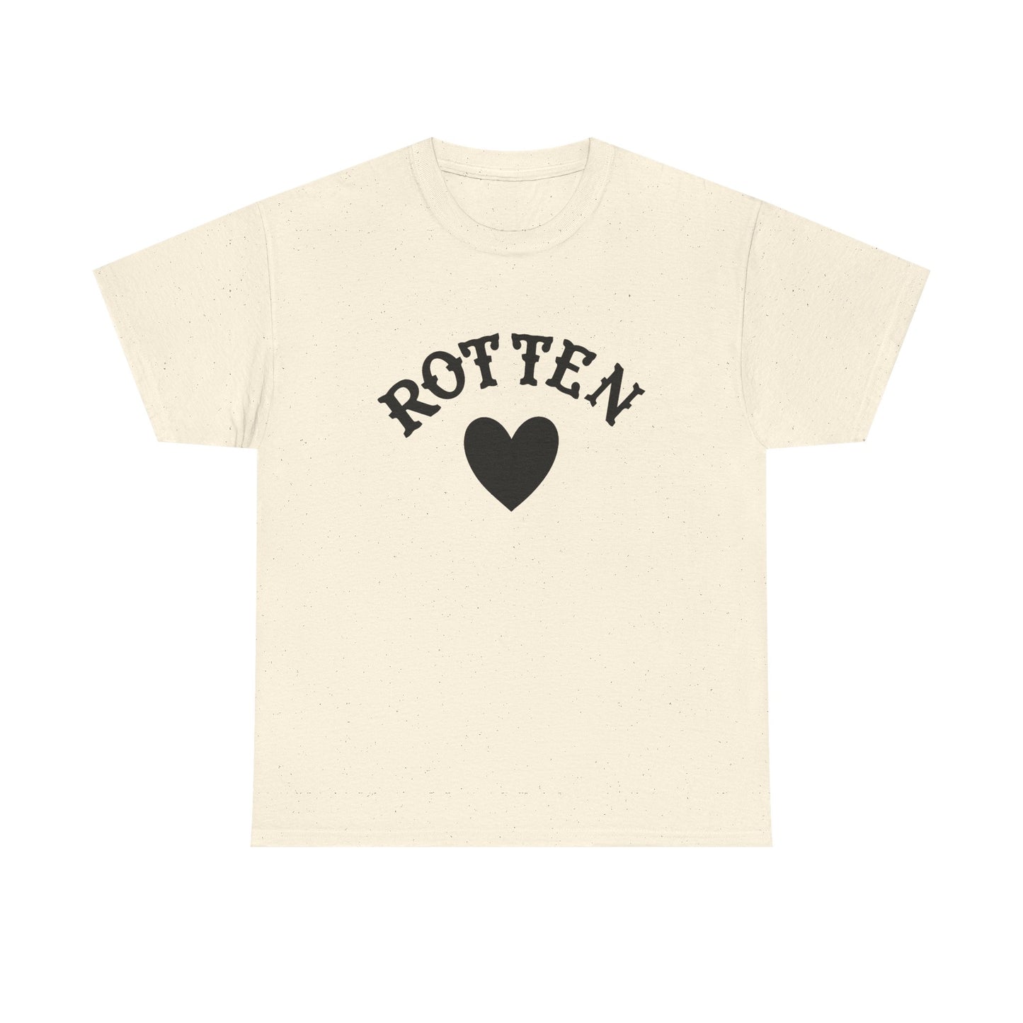 Rotten Heart Graphic T Shirt NEW Vintage Unisex Heavy Cotton Tee