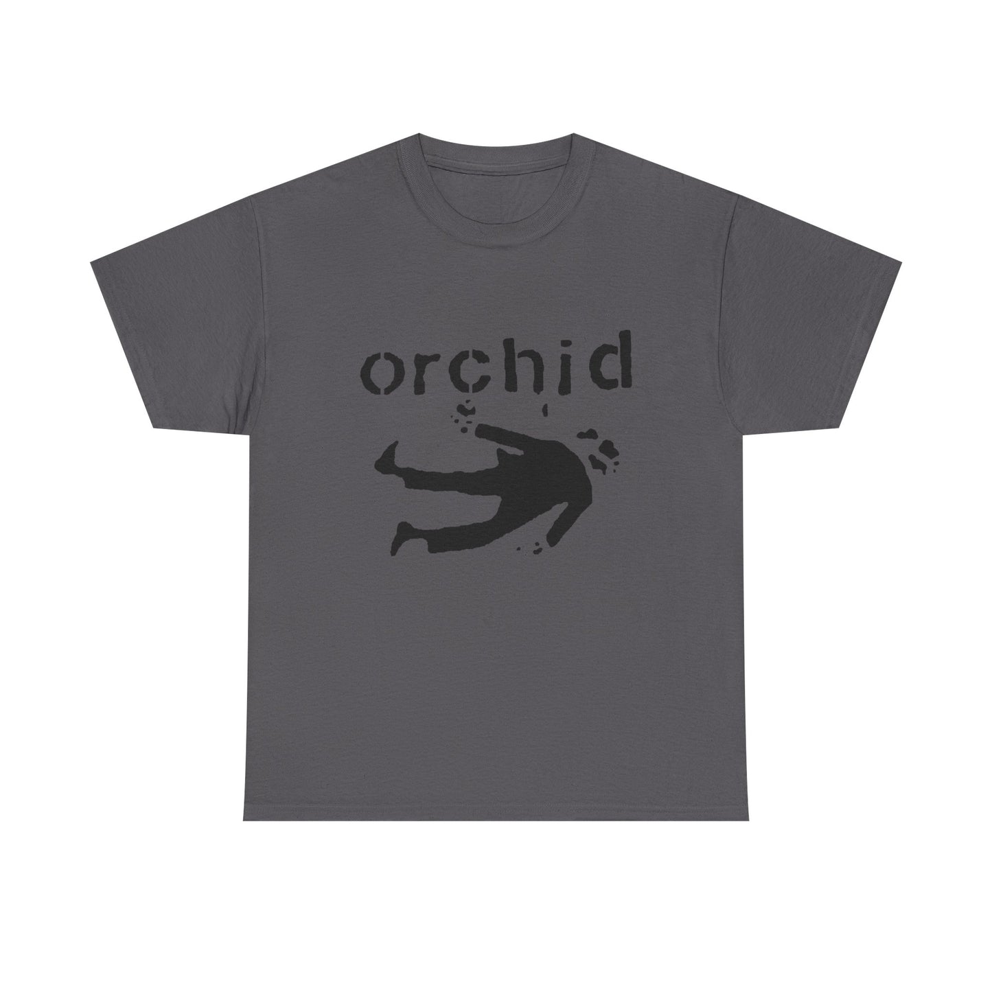Orchid Graphic T Shirt Unisex Heavy Cotton Tee
