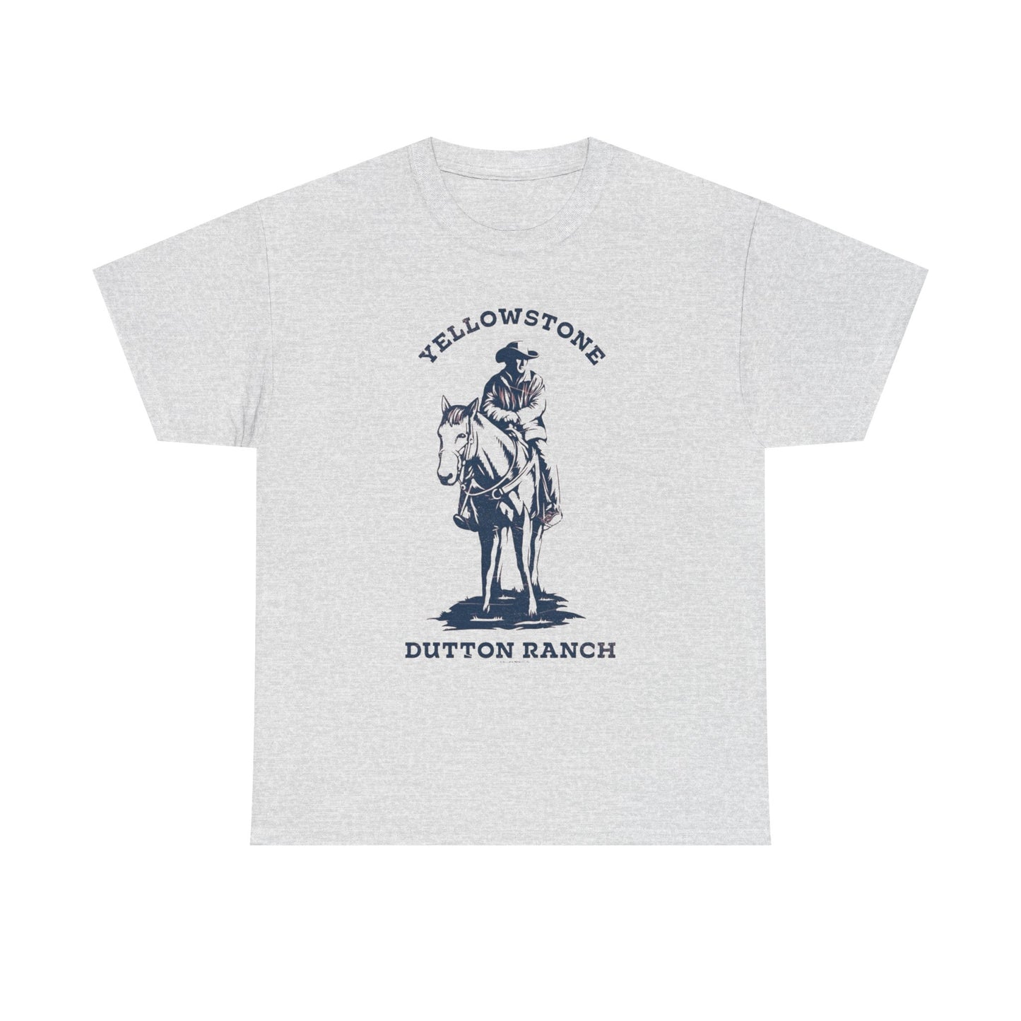 Yellowstone Dutton Ranch Vintage Graphic T Shirt Unisex Heavy Cotton New Gift