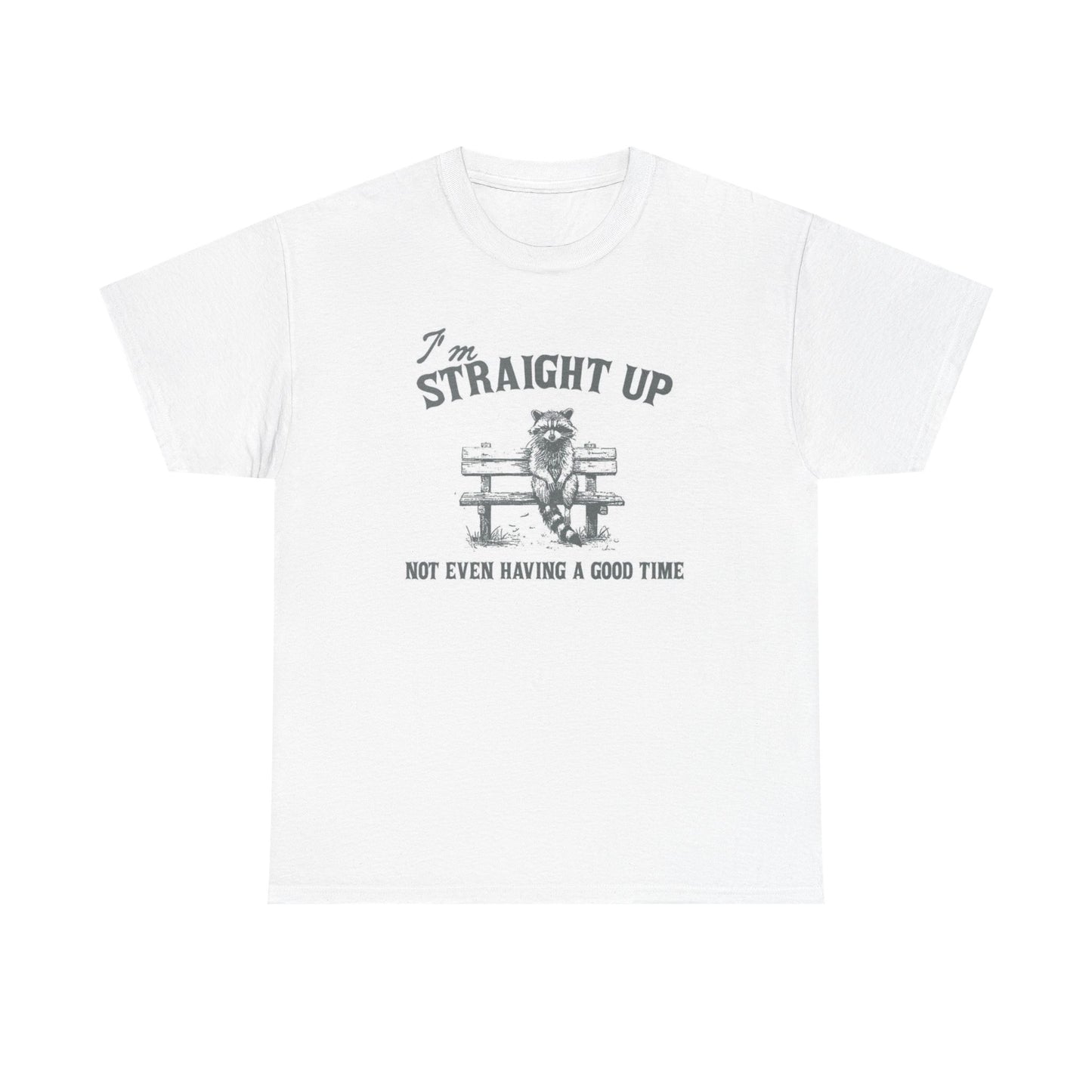 I'm Not Having  A Good Time Graphic T Shirt Funny Unisex Heavy Cotton Tee