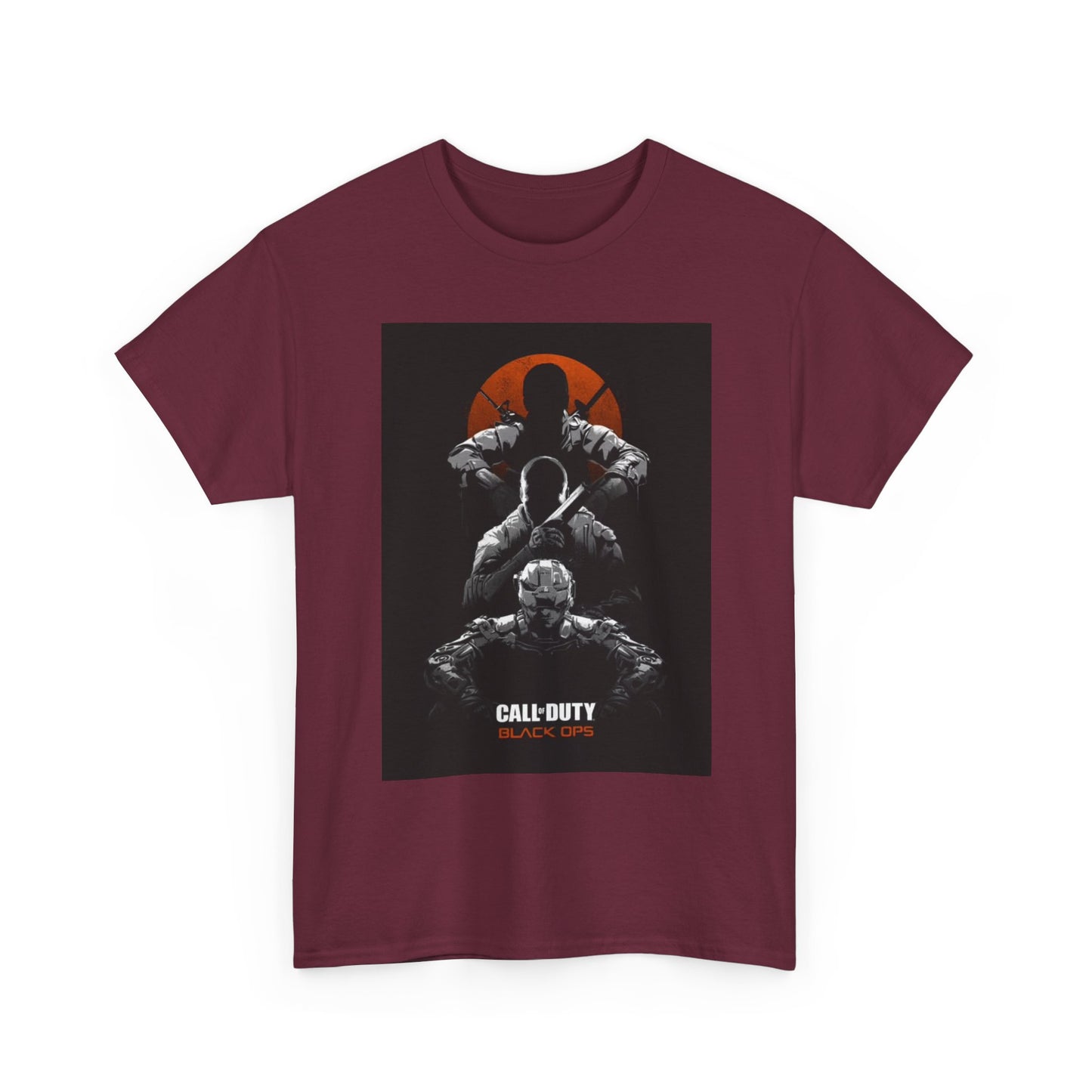 Call of Duty Black OPS Tshirt Retro gamer Xbox gaming Unisex Heavy Cotton Tee