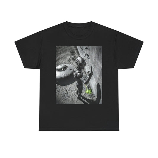 Naughty Alien Graphic T Shirt NEW Adult Tee