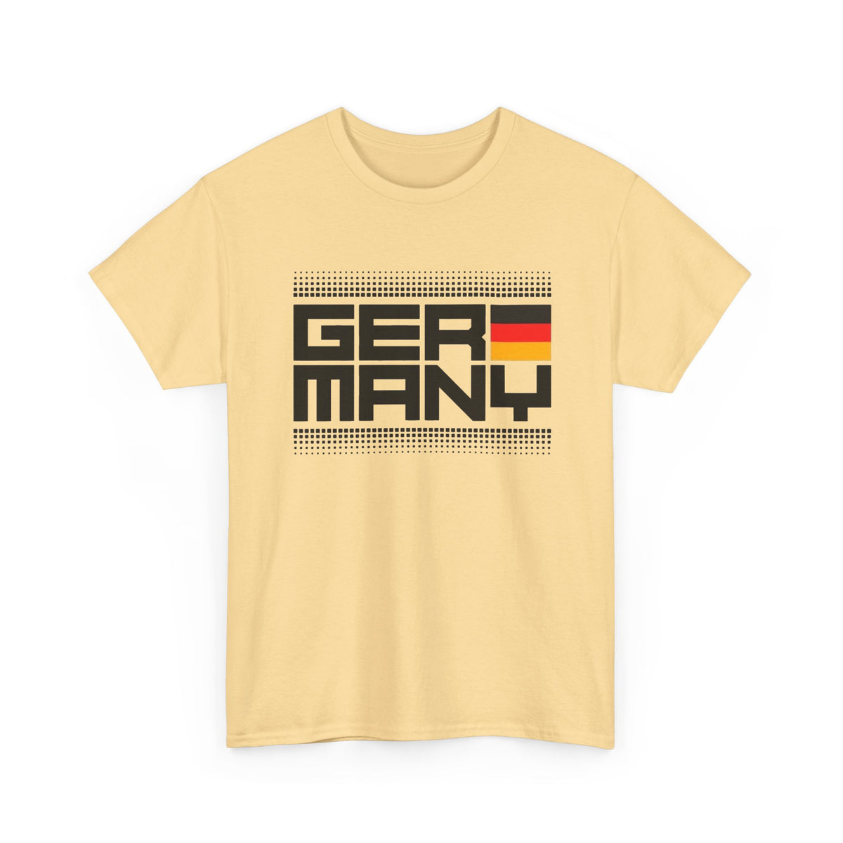 Germany Graphic T Shirt Men's Classic Flag Retro Heavy Cotton Tee