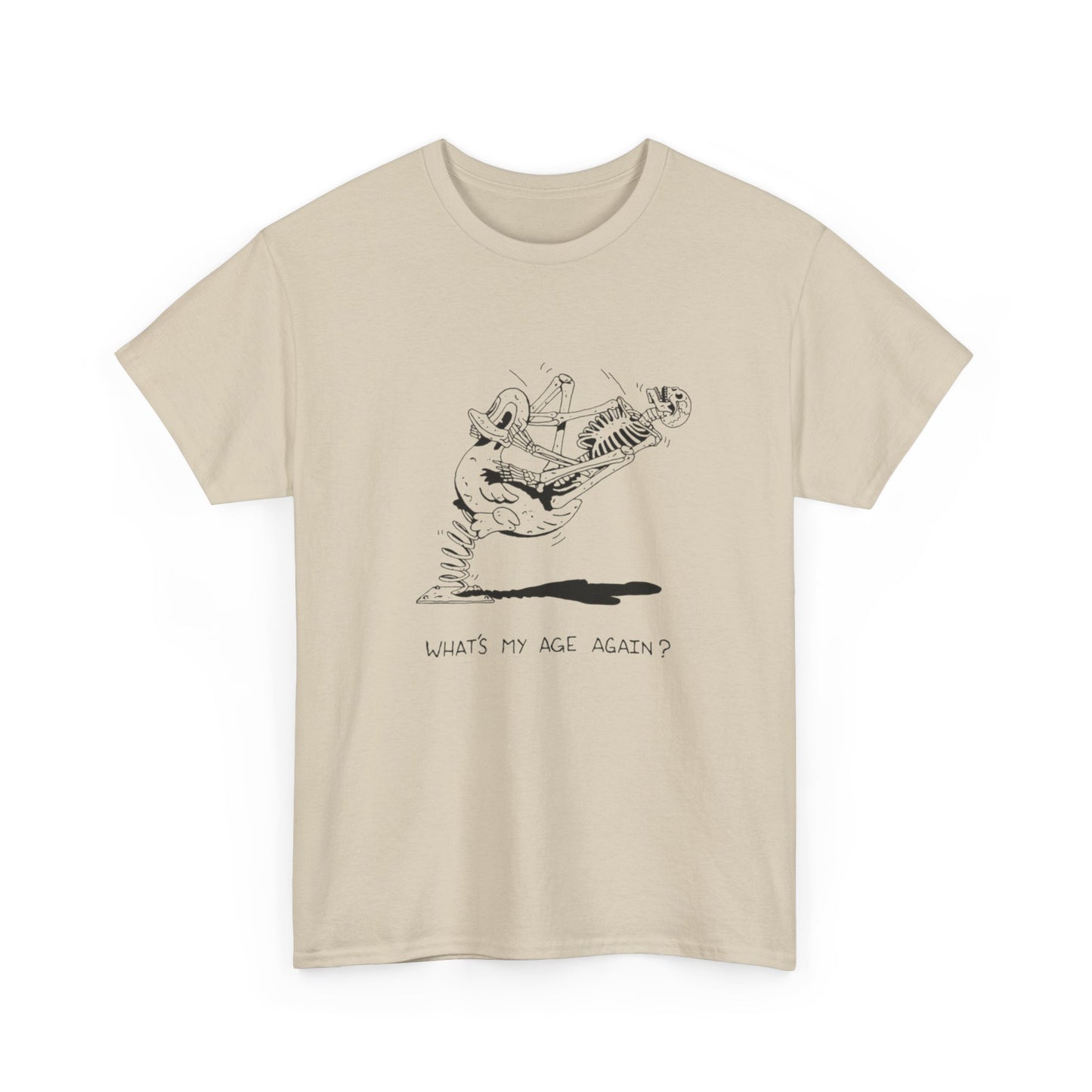 What's My Age Again Funny T Shirt S-5XL NEW Unisex Cotton Tee