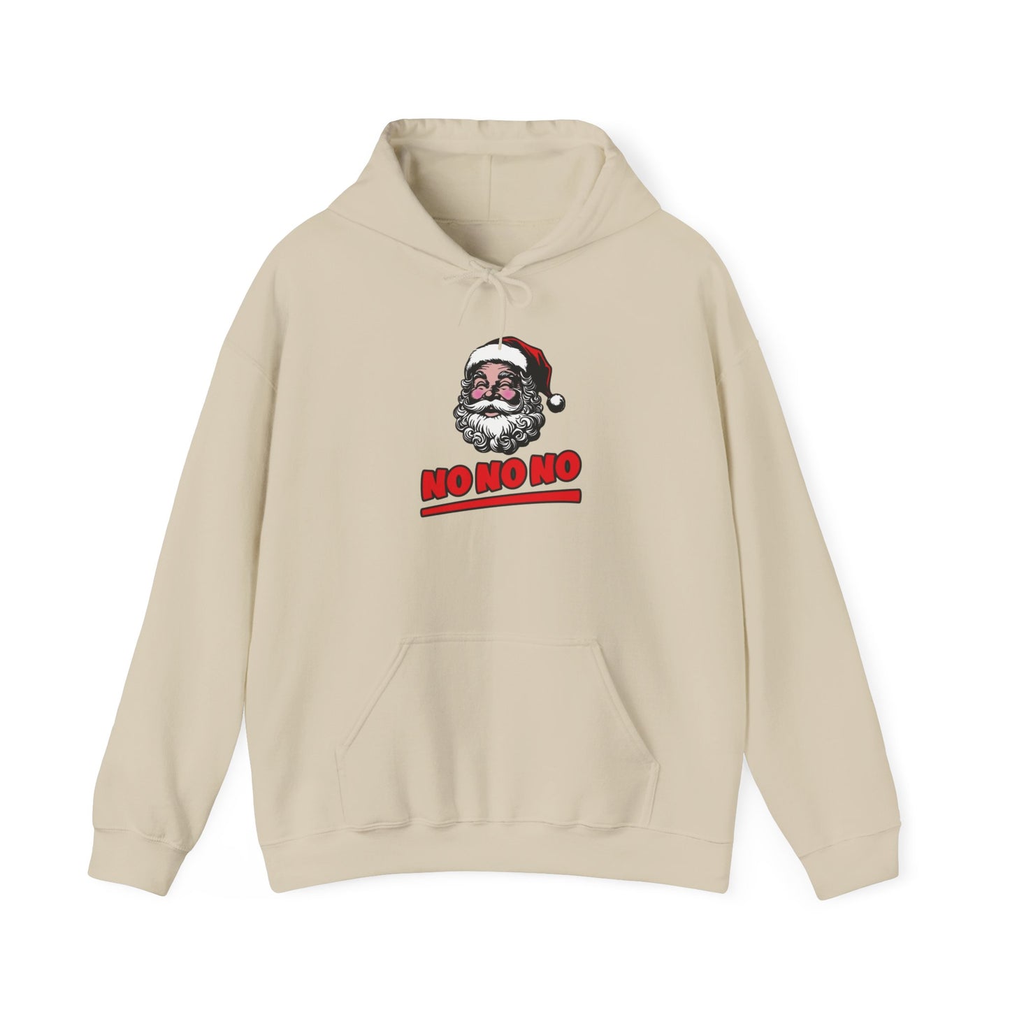 Santa Funny Christmas Graphic Hoodie Unisex Heavy Blend™ Hooded Sweatshirt