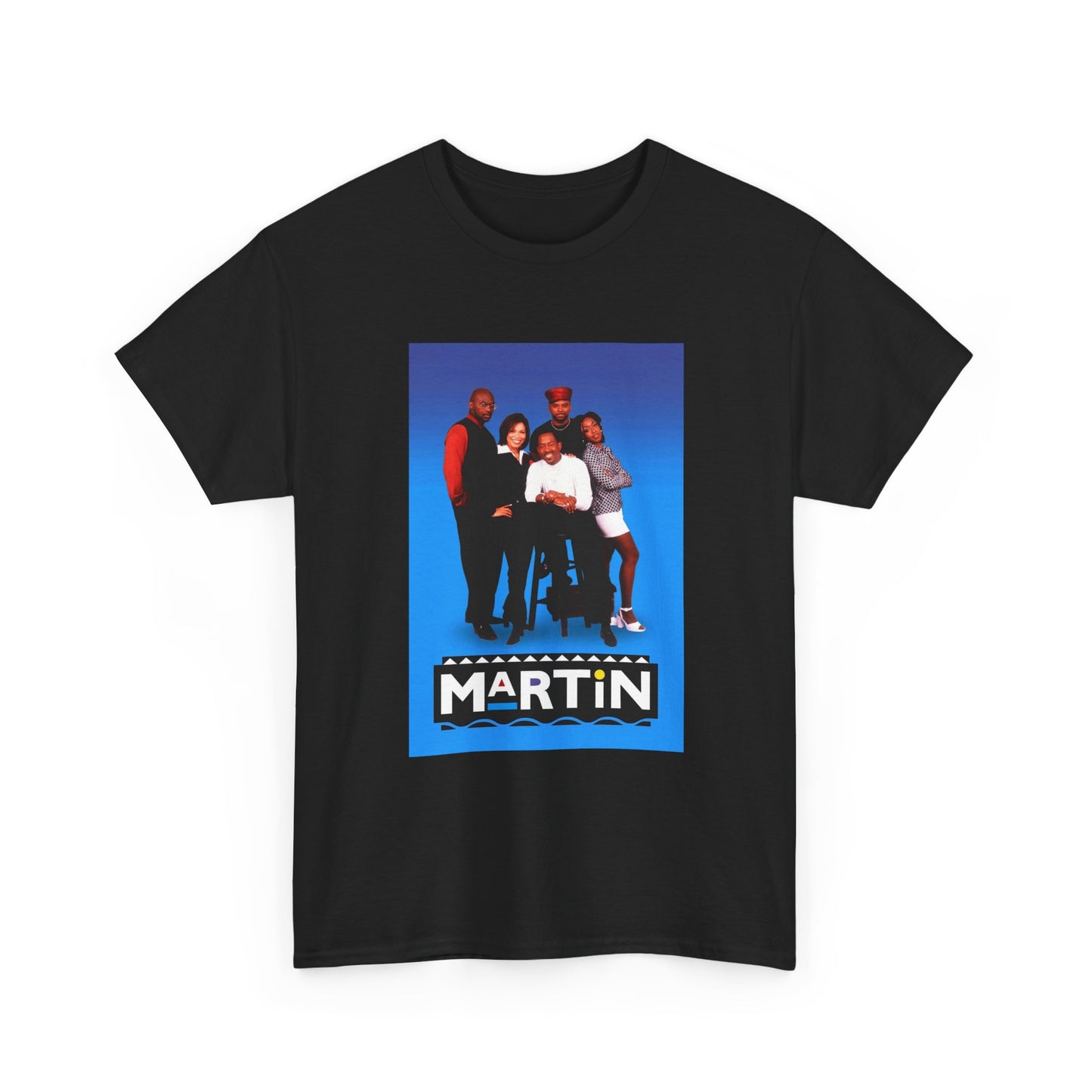 Martin Tv show Tshirt Vintage Martin Lawrence Heavy Cotton Tee Retro Bad Boys