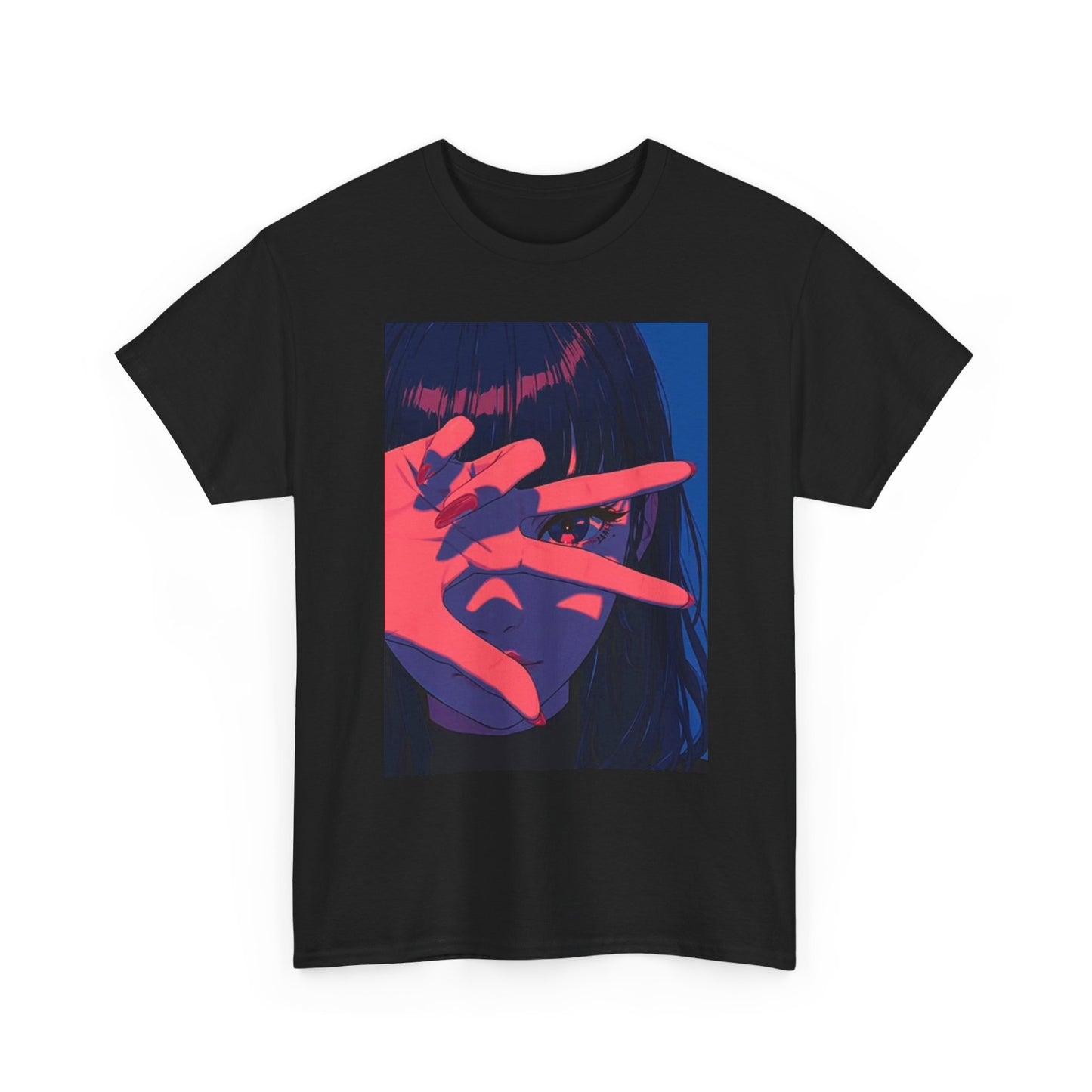 Anime Graphic T Shirt Retro Gaming Waifu Unisex Heavy Cotton Tee