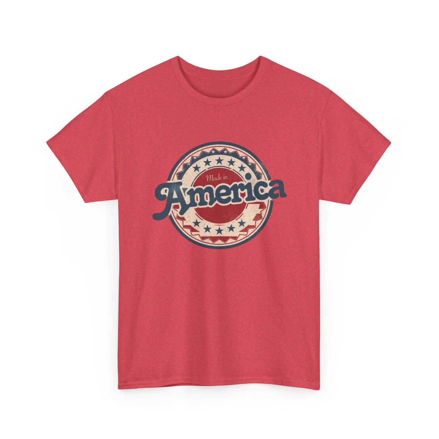 Made In America Graphic T Shirt Unisex NEW Heavy Cotton Tee
