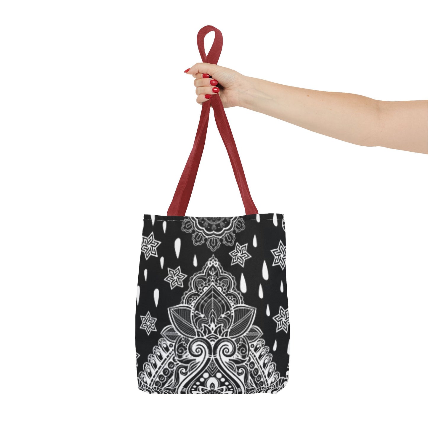 Black And White Paisley Multi Color BRAND NEW MODERN Tote Bag (AOP)