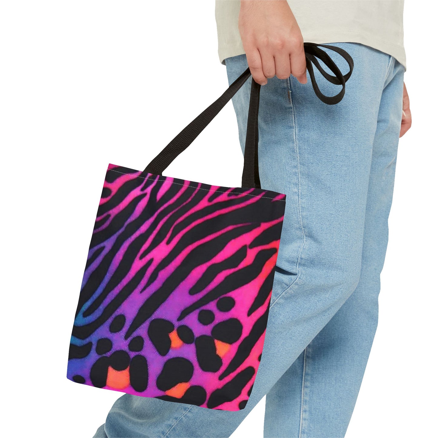 Neon Animal Print All Over Print BRAND NEW Purse, Pocketbook,Travel Tote Bag