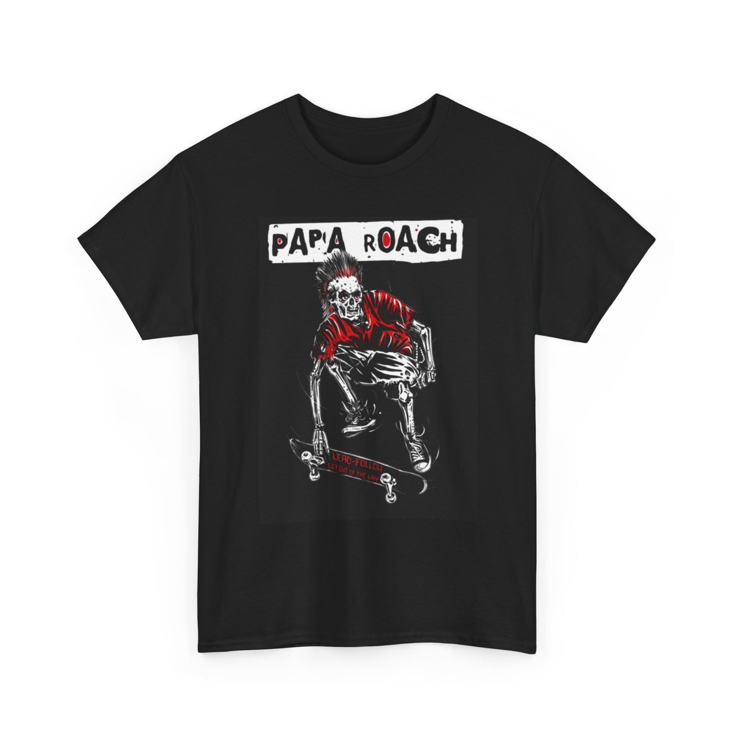 Papa Roach Graphic T Shirt Vintage Rock Band Merch Unisex Heavy Cotton Tee