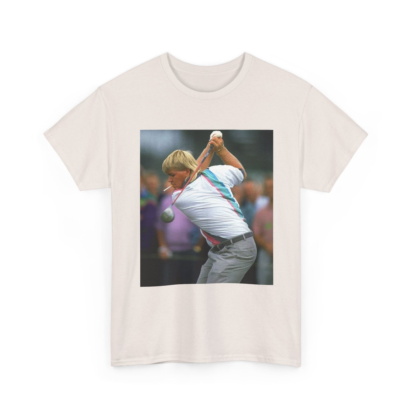 John Daly TShirt Masters golf club Tiger woods Vintage Unisex Heavy Cotton Tee