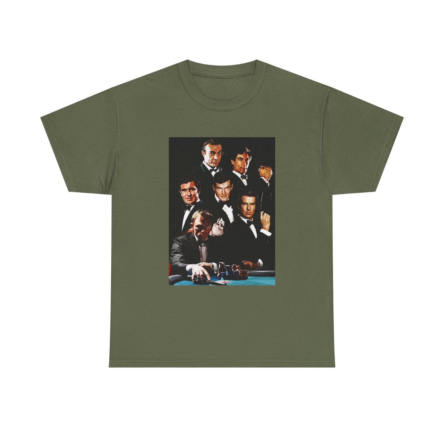 James Bond T-shirt Vintage Bond Collection Merch Unisex Heavy Cotton Tee