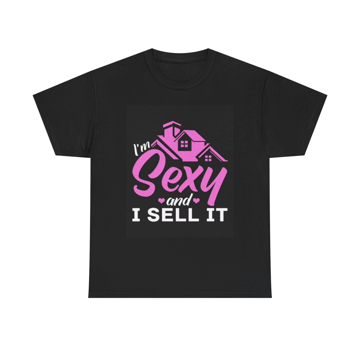 Sexy Realtor Graphic T Shirt Funny Jokes Cute Unisex Heavy Cotton Tee