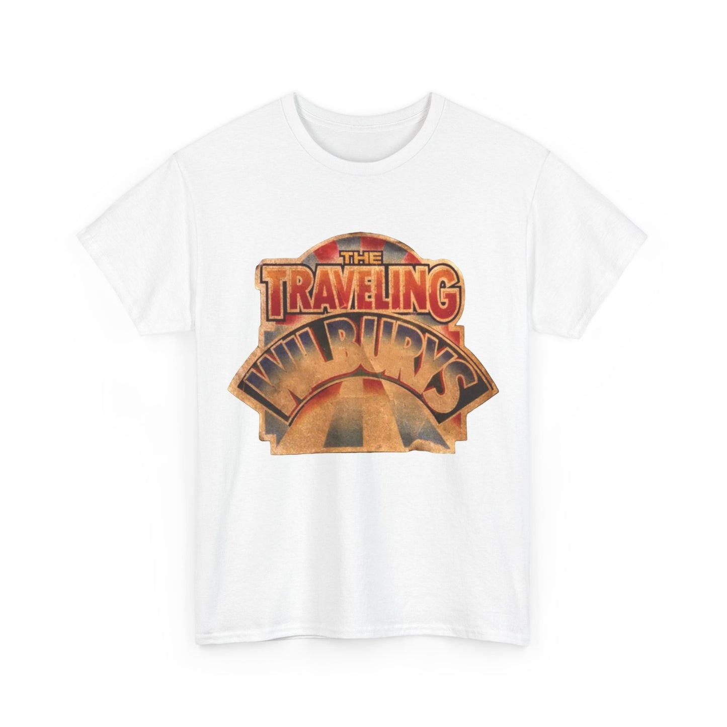 Traveling WIlburys Tshirt Roy orbison Tom Petty Vintage Unisex Heavy Cotton Tee