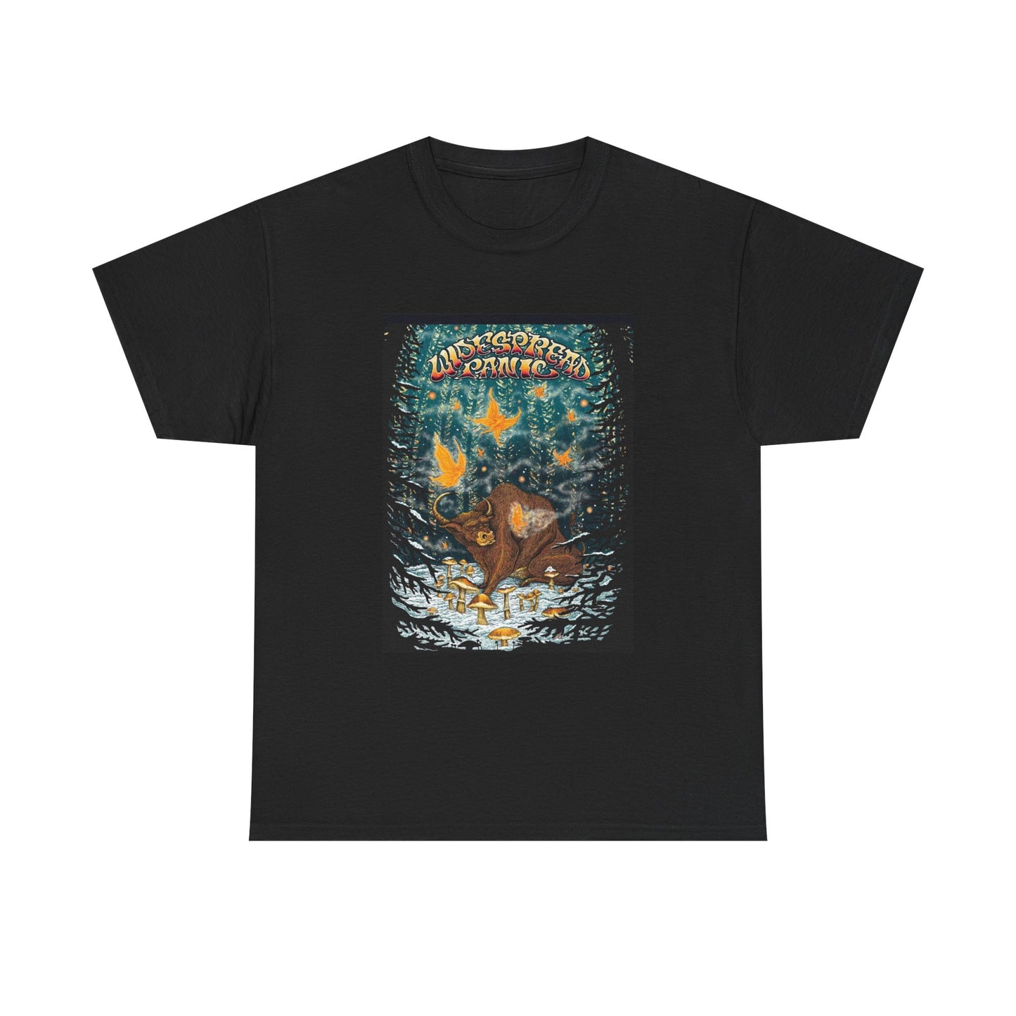 Widespread panic Tshirt Vintage Tour Poster Retro Unisex Heavy Cotton Tee 2
