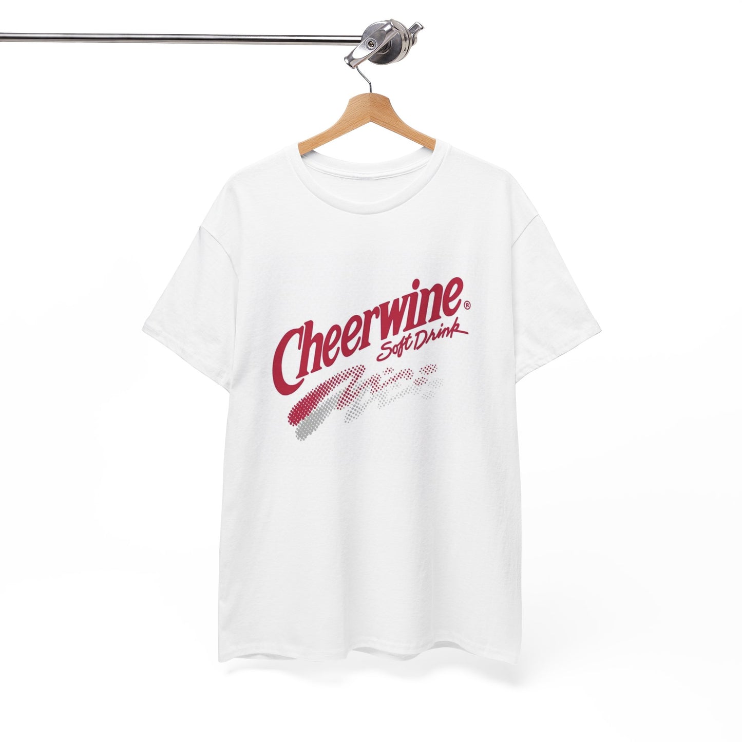 Cheerwine Graphic T Shirt Vintage Logo Carolinas Soda Unisex Heavy Cotton Tee