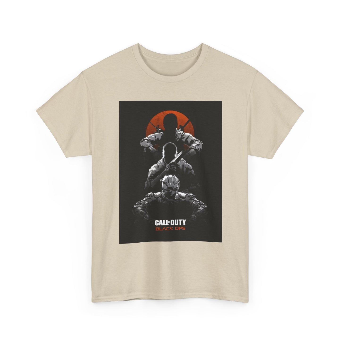 Call of Duty Black OPS Tshirt Retro gamer Xbox gaming Unisex Heavy Cotton Tee