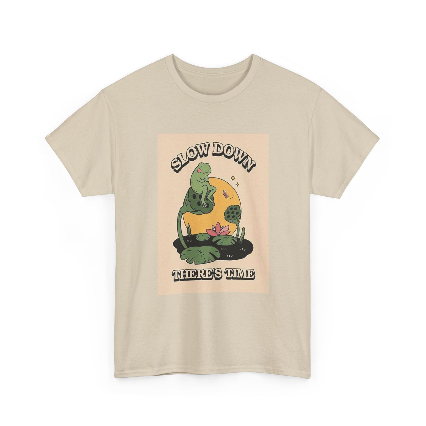 Trippy Mushroom Hunter Tshirt Mystical Graphic Vibe Unisex Heavy Cotton Frogs