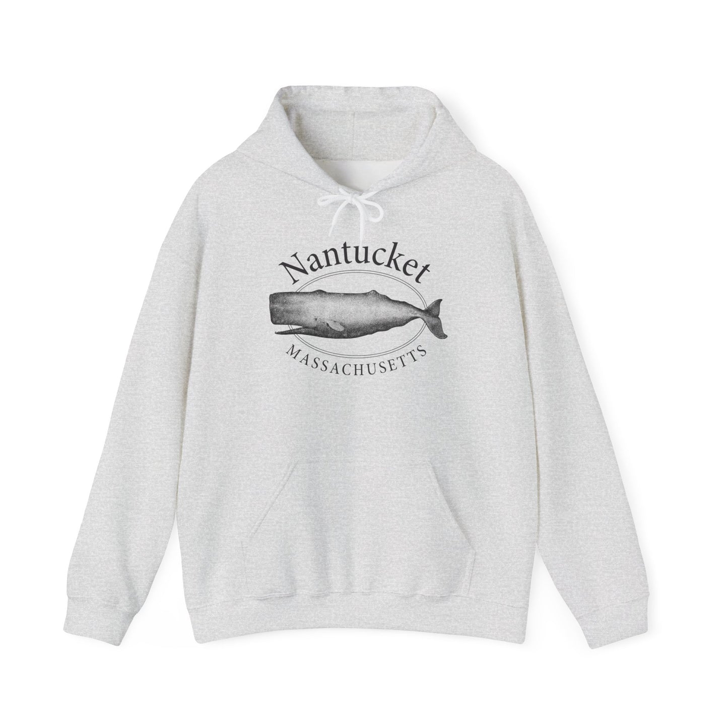 Nantucket Massachusetts Graphic Hoodie Unisex Heavy Blend™ Hooded Sweatshirt
