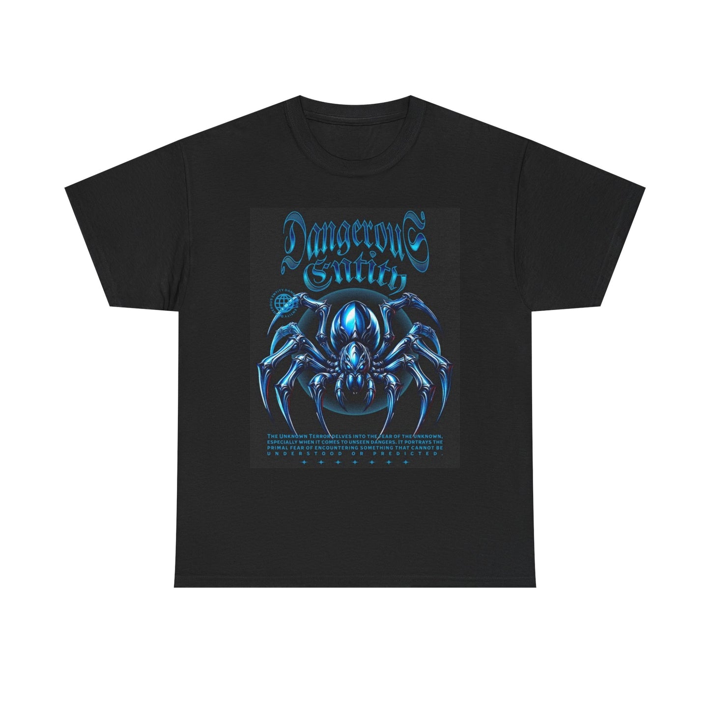 Dangerous Entity Spider Graphic T Shirt Apparel Heavy Cotton Tee Small-5xl NEW