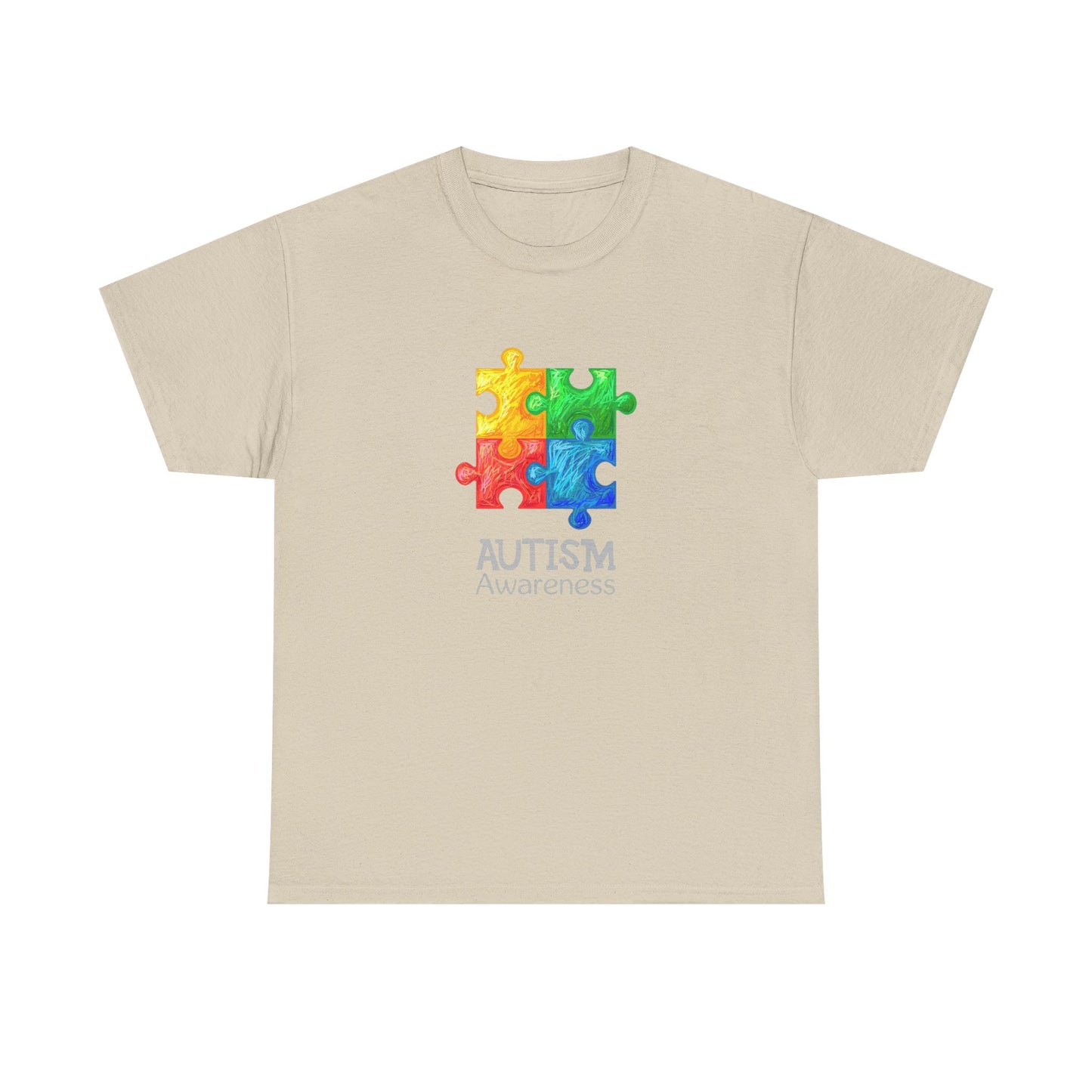 Autism Tshirt awareness health care nursing mental health Unisex Heavy Cotton