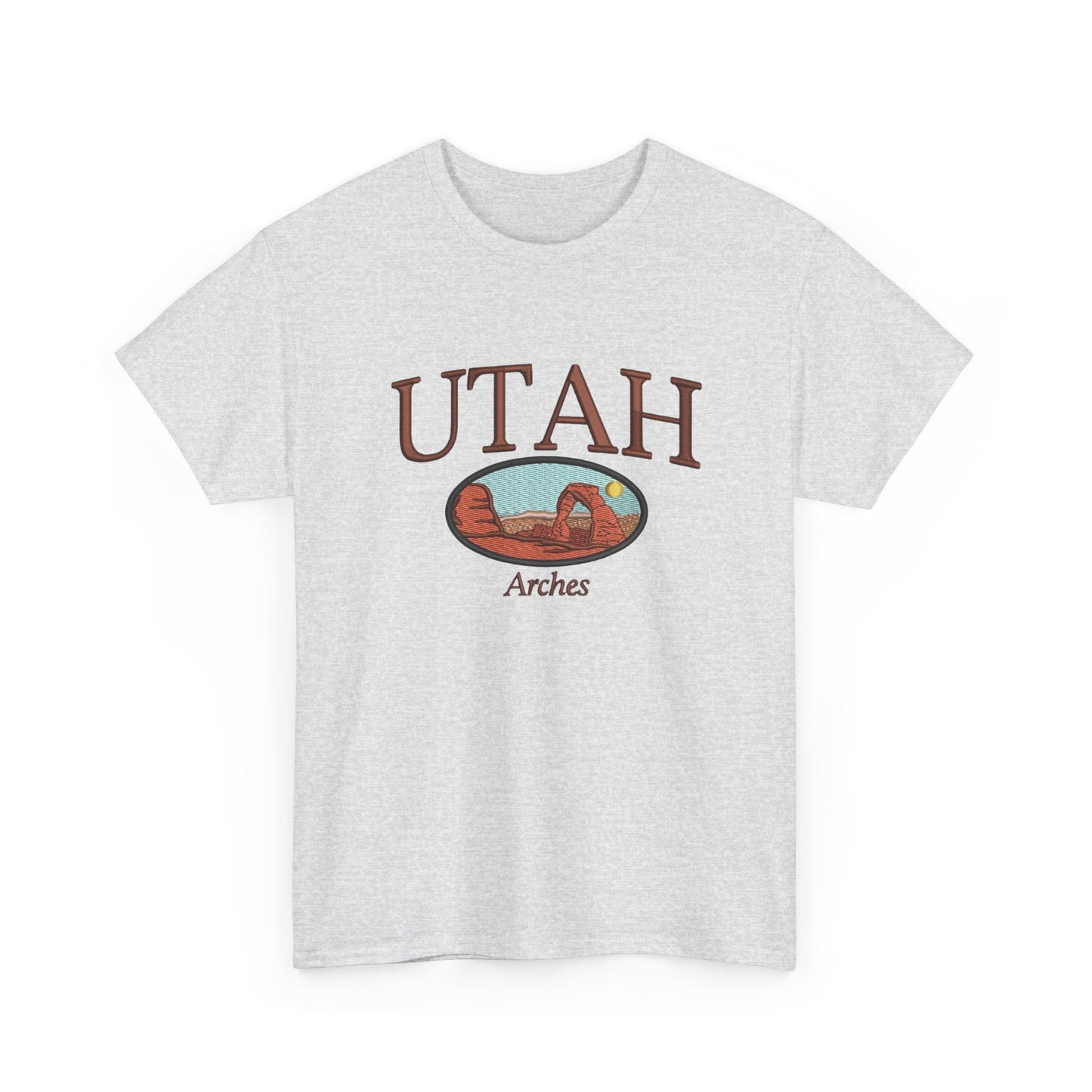 Utah Arches Graphic T Shirt NEW Unisex Heavy Cotton Tee