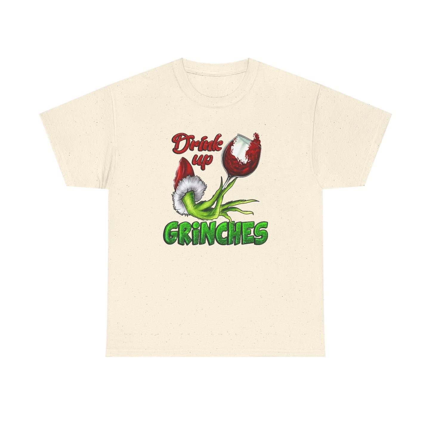 Drink Up Grinch's Christmas Graphic T Shirt NEW ADULT