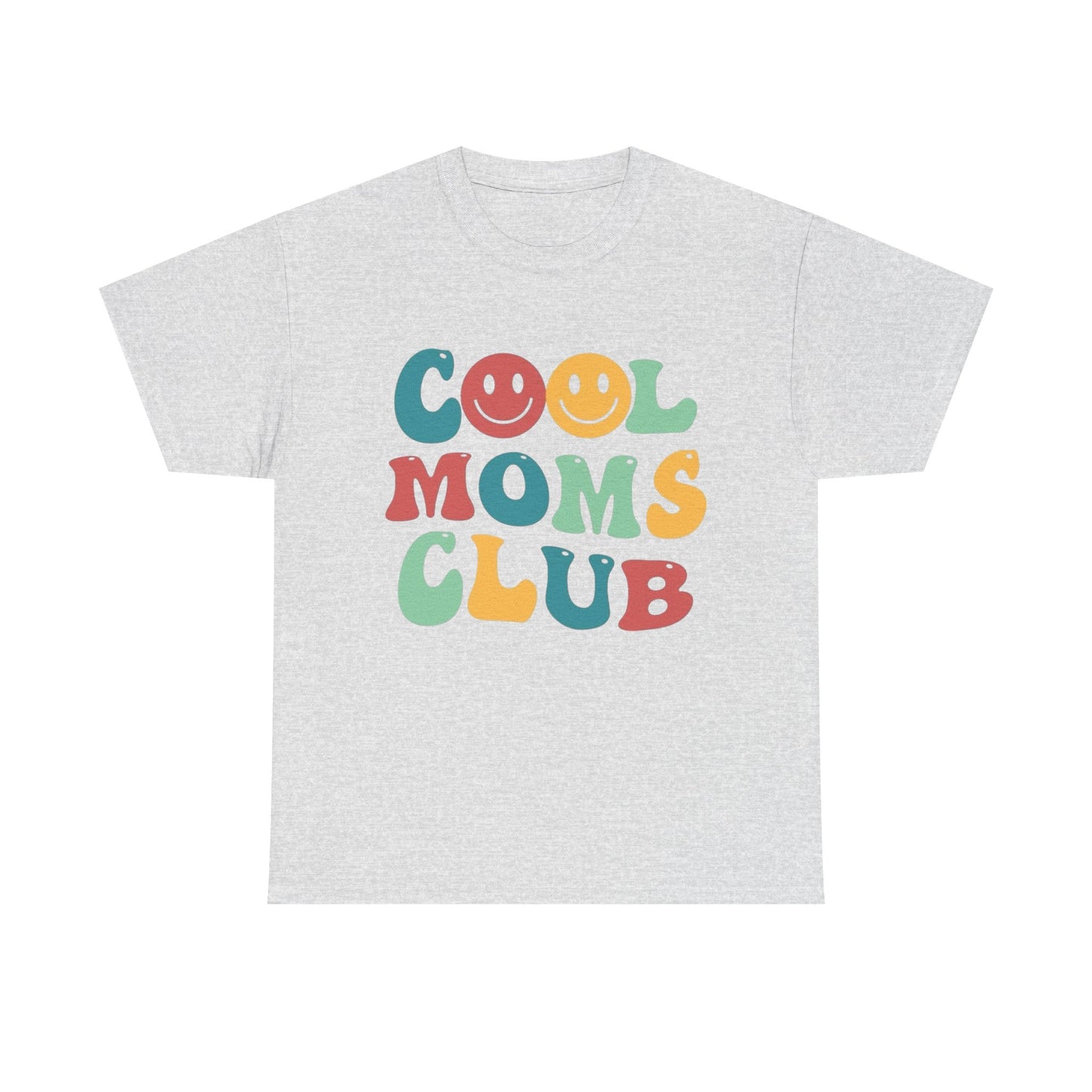 Cool Moms Club Women's Graphic T Shirt NEW MULTIPLE COLORS Gift Retro Design 90s