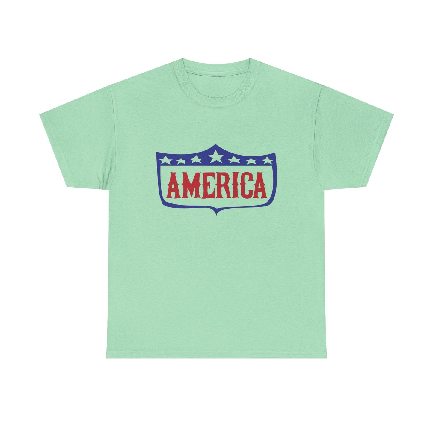 America Graphic T Shirt NEW Unisex Heavy Cotton Tee
