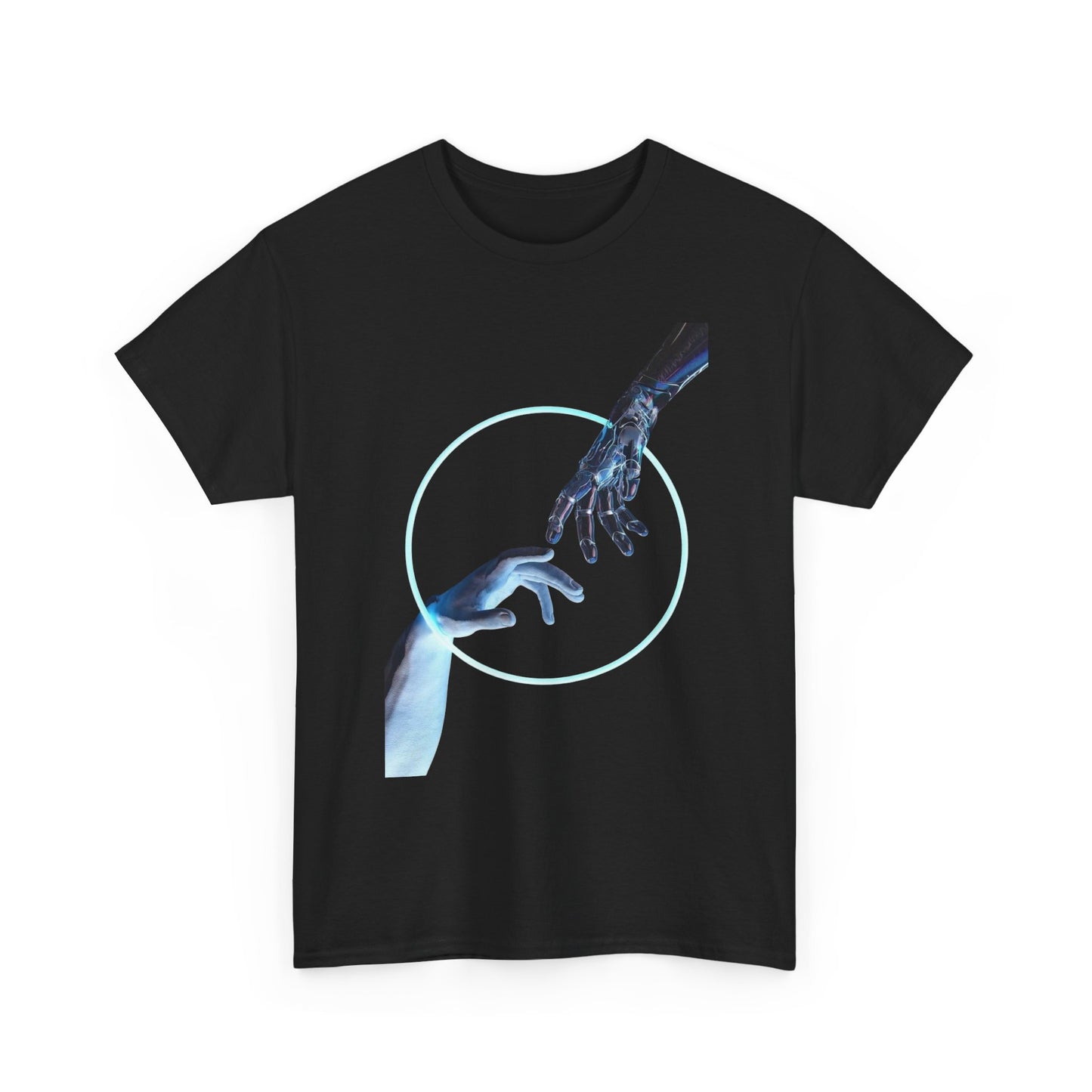 Humans And Artificial Intelligence Graphic T Shirt NEW ADULT
