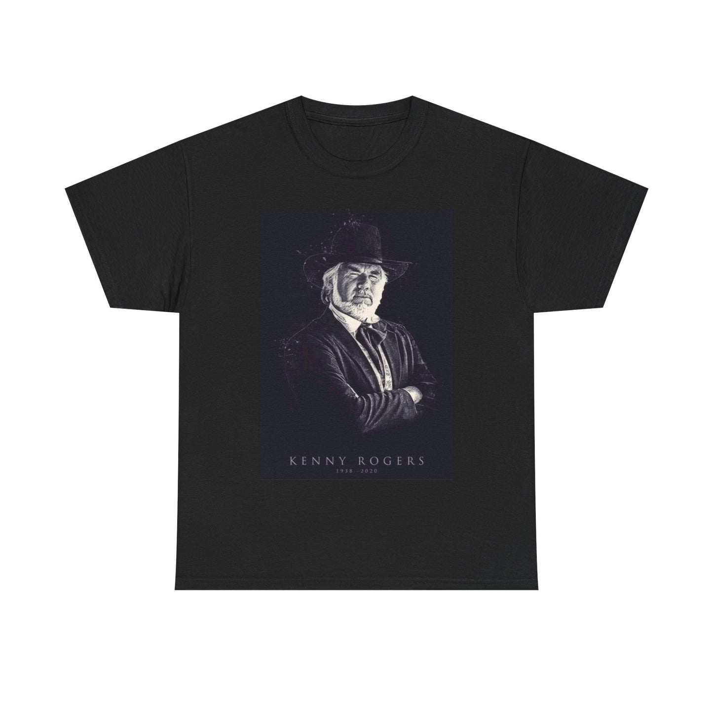 Kenny Rogers Tshirt Vintage Country Graphic Merch Unisex Heavy Cotton Tee