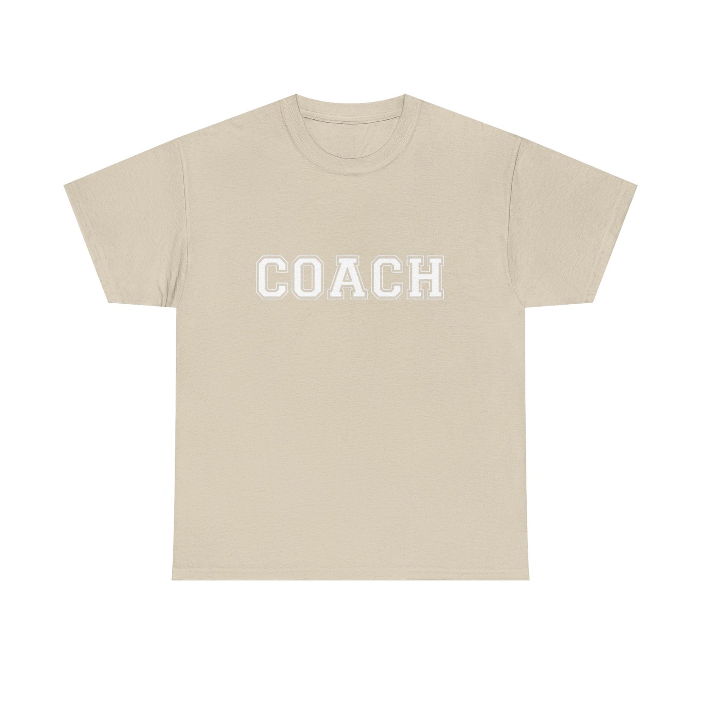 Coach Sports Retro Gym Graphic T Shirt Unisex Heavy Cotton Tee