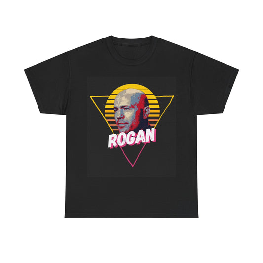Joe Rogan Tshirt Rogan JRE Boston Austin texas Logo neon Unisex Heavy Cotton Tee
