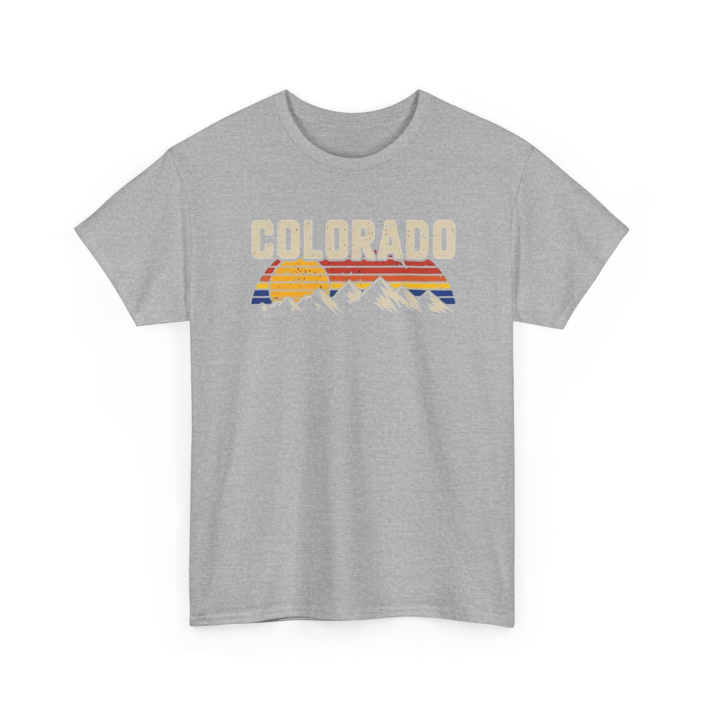 Colorado State Logo BRAND NEW Apparel T Shirt Unisex Unisex Heavy Cotton Tee 1
